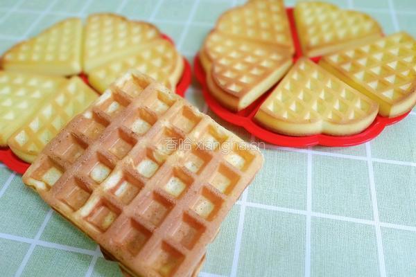 一学就会的快手早餐之华夫饼的做法图解11