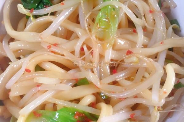 陕西油泼面 油泼扯面 棍棍儿面 拉条子 河南烩面的做法图解12