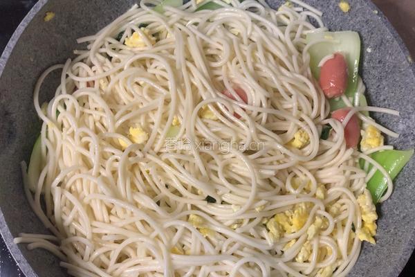 风味炒面的做法图解3