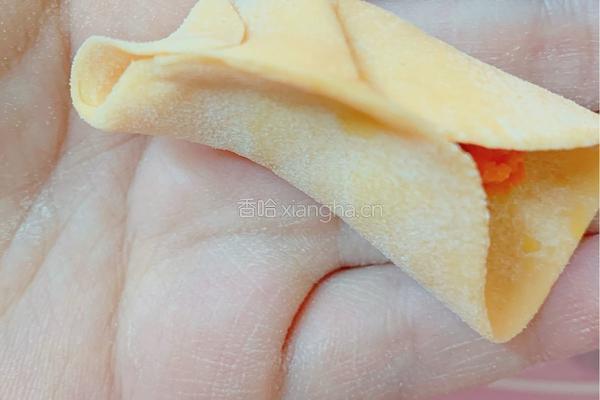 三文鱼胡萝卜水饺的做法图解16