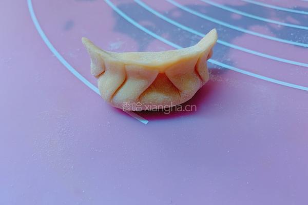 三文鱼胡萝卜水饺的做法图解18