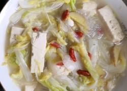 粉丝豆腐娃娃菜