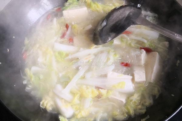 粉丝豆腐娃娃菜的做法图解10