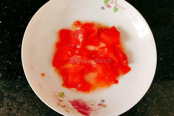 番茄炖甜瓜的做法图解4