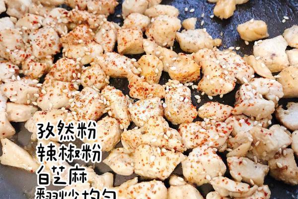 孜然鸡胸肉的做法图解4