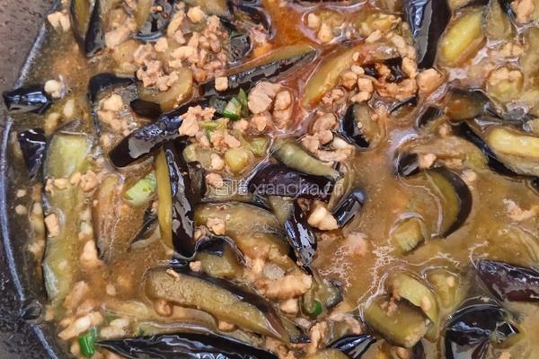 肉沫茄子盖饭的做法图解14