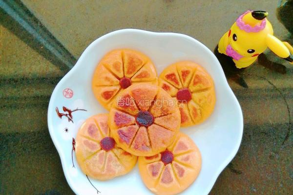 豆沙馅南瓜饼的做法图解11