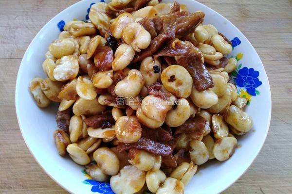 肉炒大豆瓣