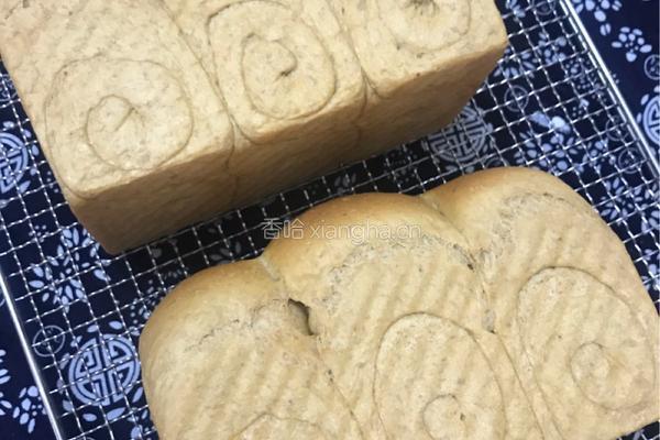 低卡减脂红糖藜麦全麦吐司的做法图解11