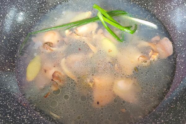 雪菜烧河蚌的做法图解7