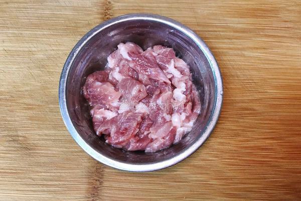 苦笋肉片的做法图解6