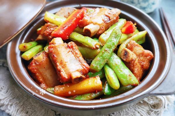 四季豆排骨的做法图解15
