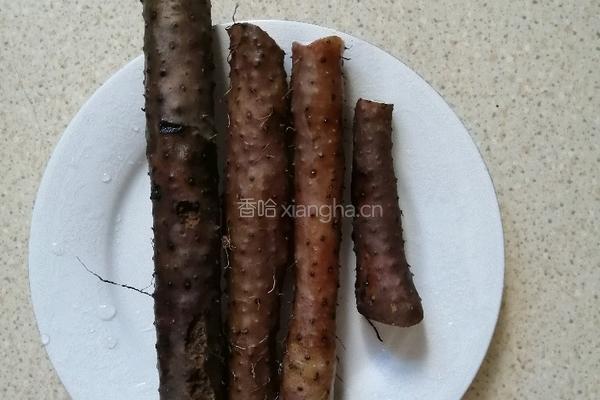 芝麻山药饼的做法图解1