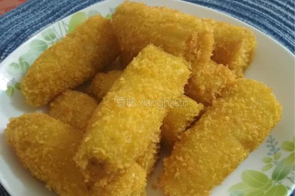 炸香蕉酥的做法图解6
