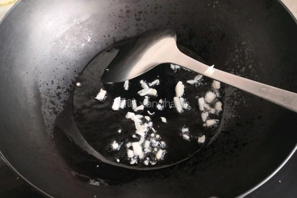 油菜虾皮的做法图解4