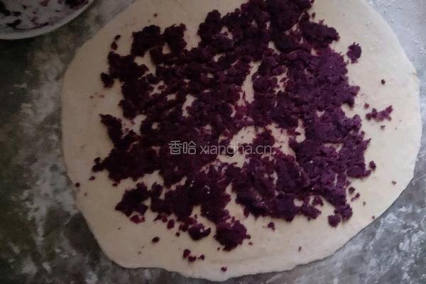 紫薯卷的做法图解4