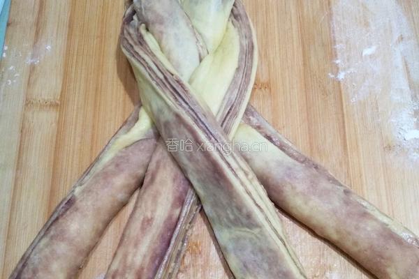 大理石纹红豆沙吐司的做法图解5