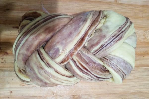 大理石纹红豆沙吐司的做法图解6