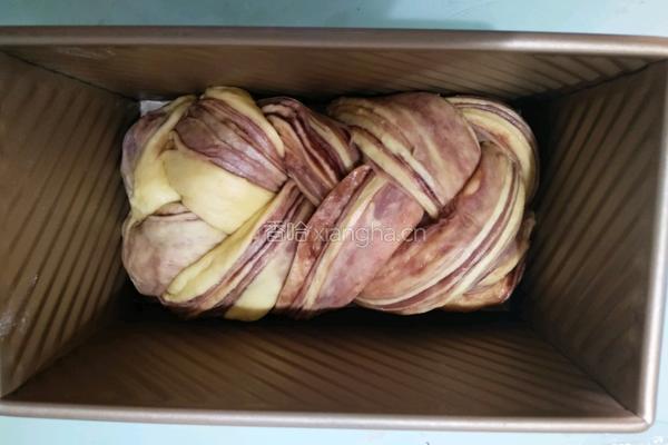 大理石纹红豆沙吐司的做法图解7