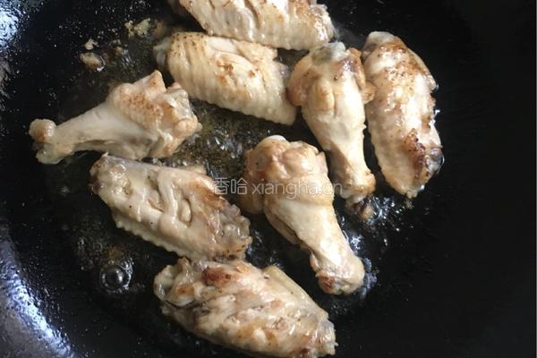 可乐鸡翅和鸡腿的做法图解5
