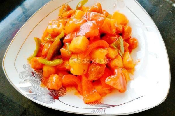 菠萝咕咾肉的做法图解12