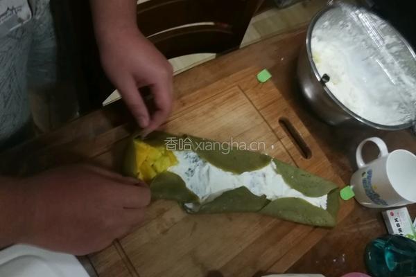 抹茶毛巾卷的做法图解13