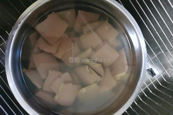 家常炒鸭血的做法图解2