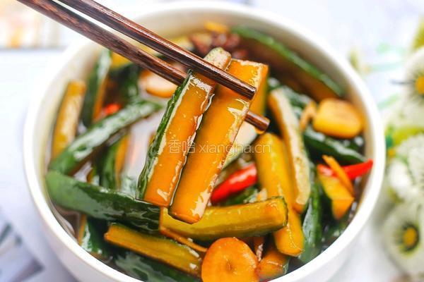 低脂零卡的秘制腌黄瓜的做法图解10