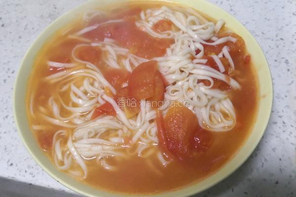 西红柿面的做法图解7