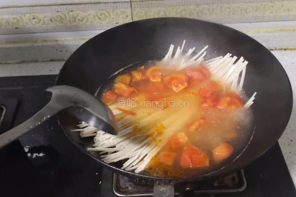 西红柿面的做法图解5