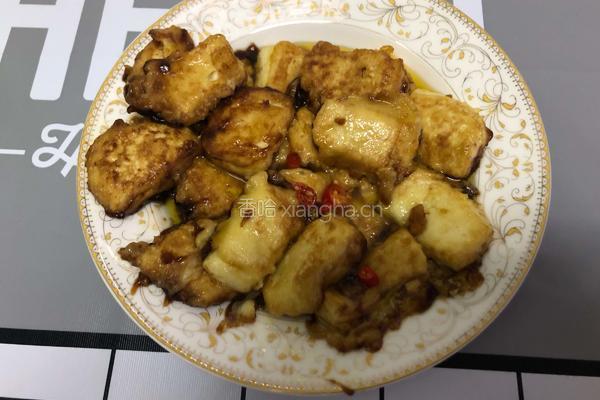煎豆腐的做法图解14