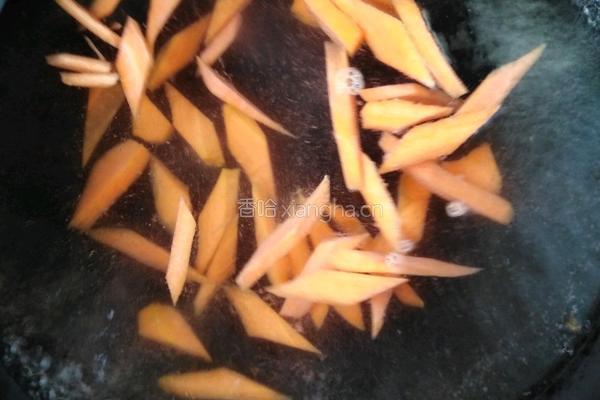 清炒铁棍山药的做法图解2