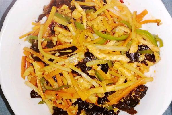 鱼香肉丝的做法图解4