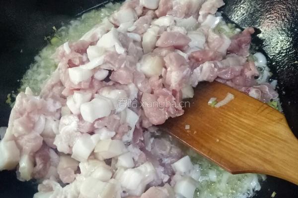 香菇猪肉杂酱的做法图解9