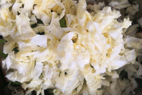 白菜辣椒豆腐干的做法图解4