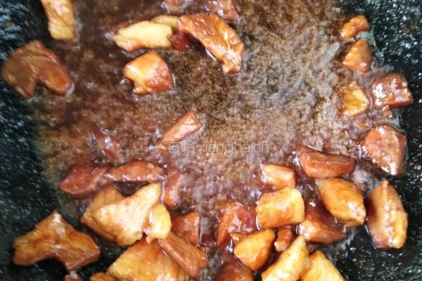 红烧肉豆角闷面的做法图解4