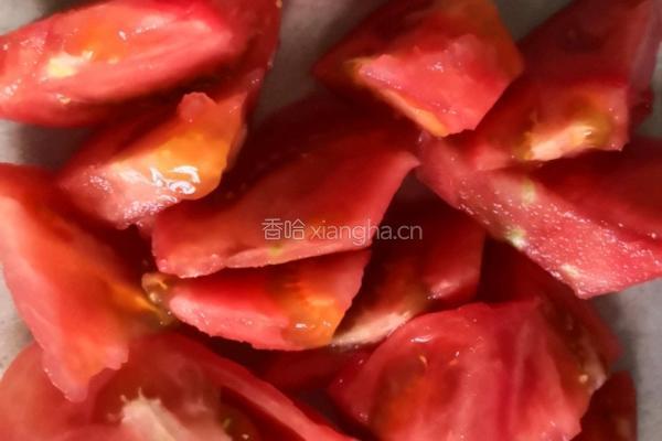 西红柿炒菜花的做法图解3