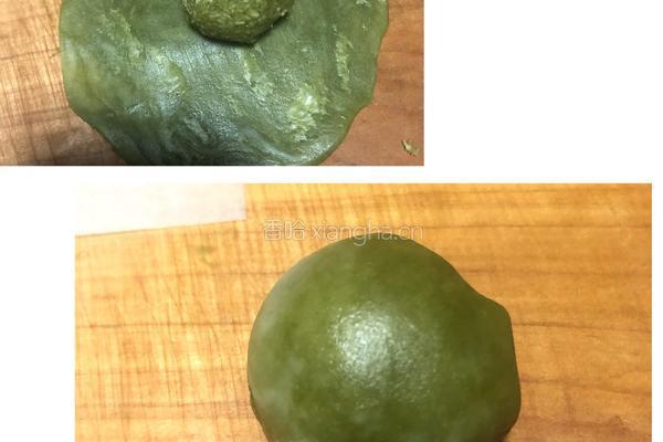 抹茶椰蓉酥的做法图解8