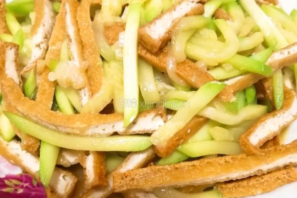西葫芦炒豆丝的做法图解8
