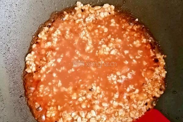 肉沫茄汁豆腐的做法图解11