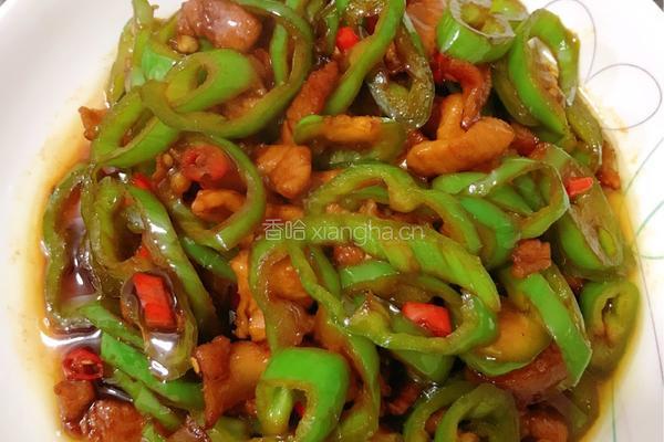 青椒肉片的做法图解7