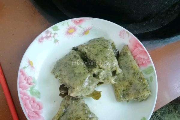 艾糍粑的做法图解5