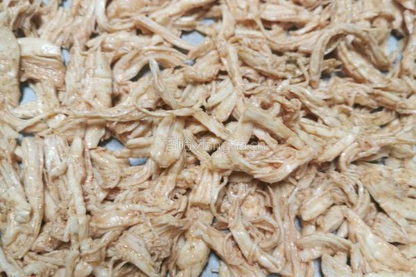 烤箱鸡胸丝（可主食可零嘴）低脂低热量的做法图解3