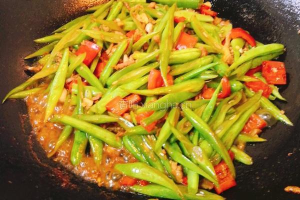 肉末四季豆角丝的做法图解10