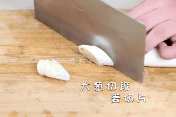 鲍鱼烧肉的做法图解3