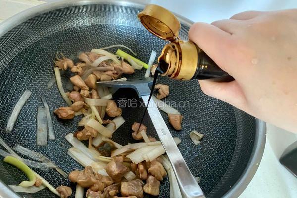 葱爆鸡腿肉的做法图解6