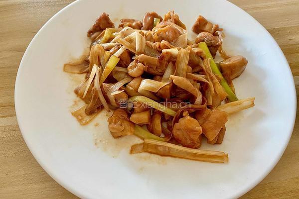 葱爆鸡腿肉的做法图解7