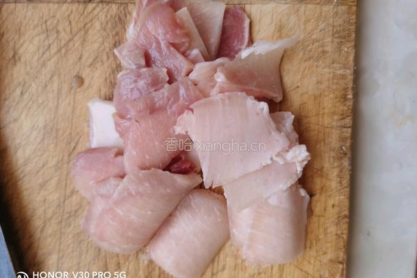 莴笋炒肉片的做法图解4