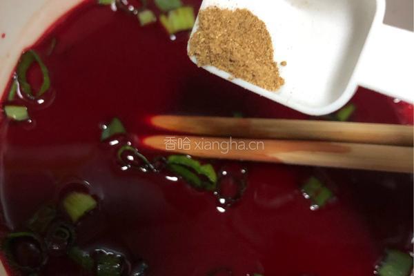 蒸猪血羹的做法图解4