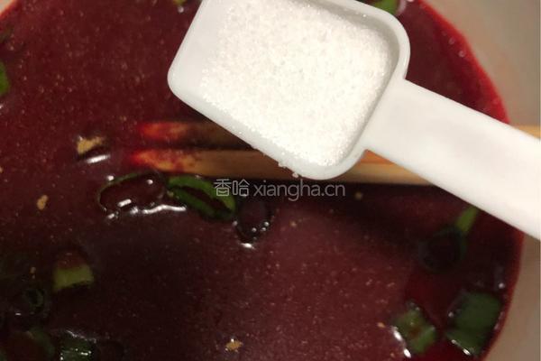 蒸猪血羹的做法图解5